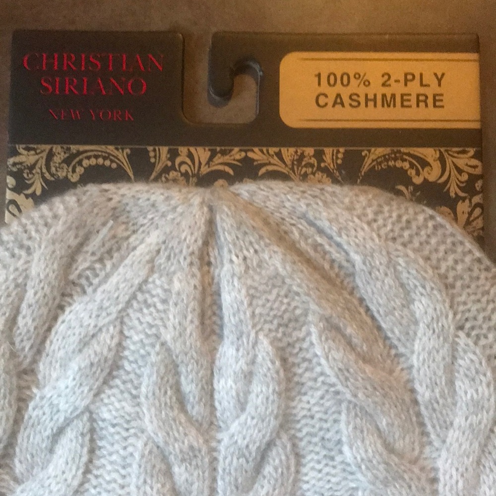 Christian Siriano 100% 2-Ply Cashmere Hat - Picture 4 of 4